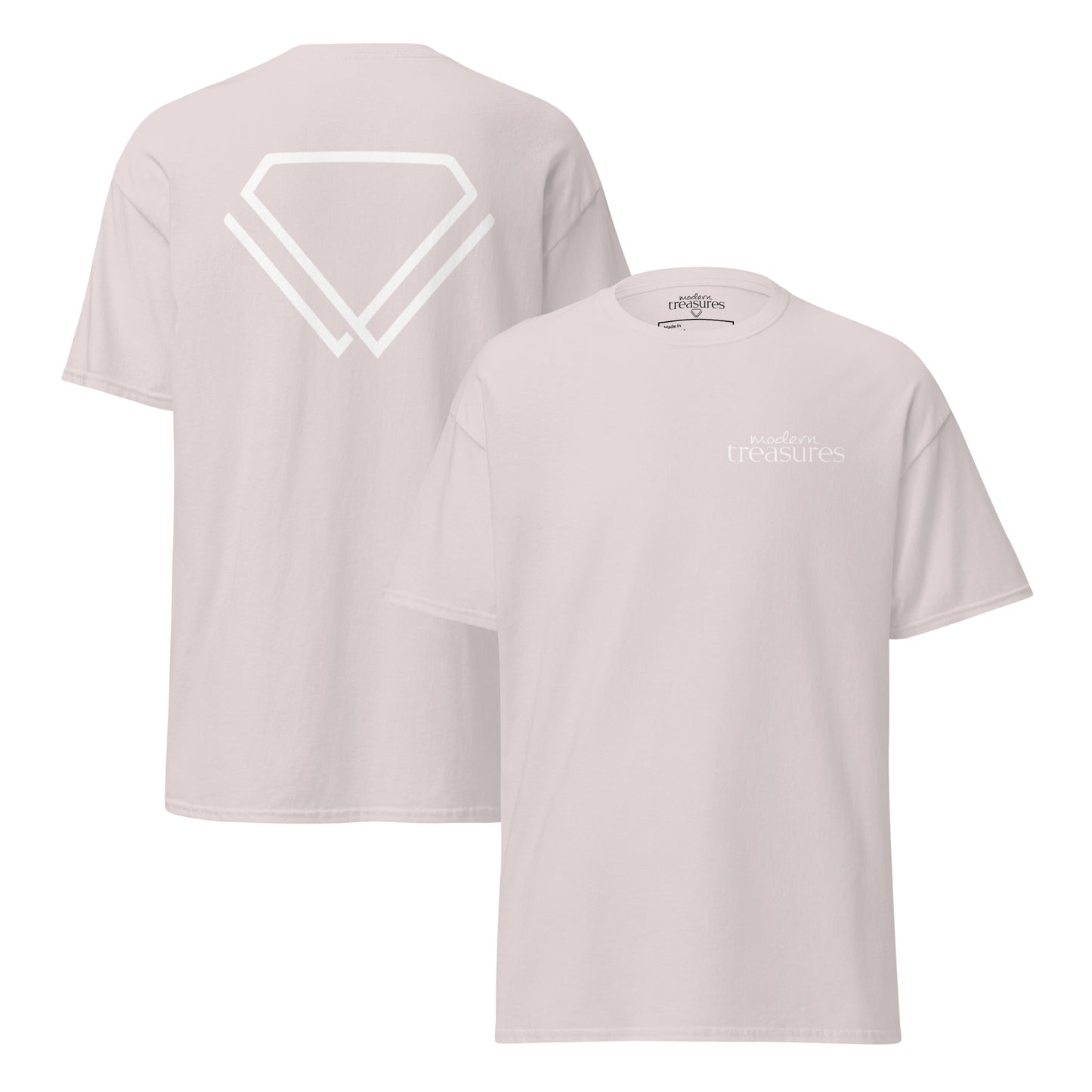 Modern Treasures - Crew T-Shirt (Ice Grey)