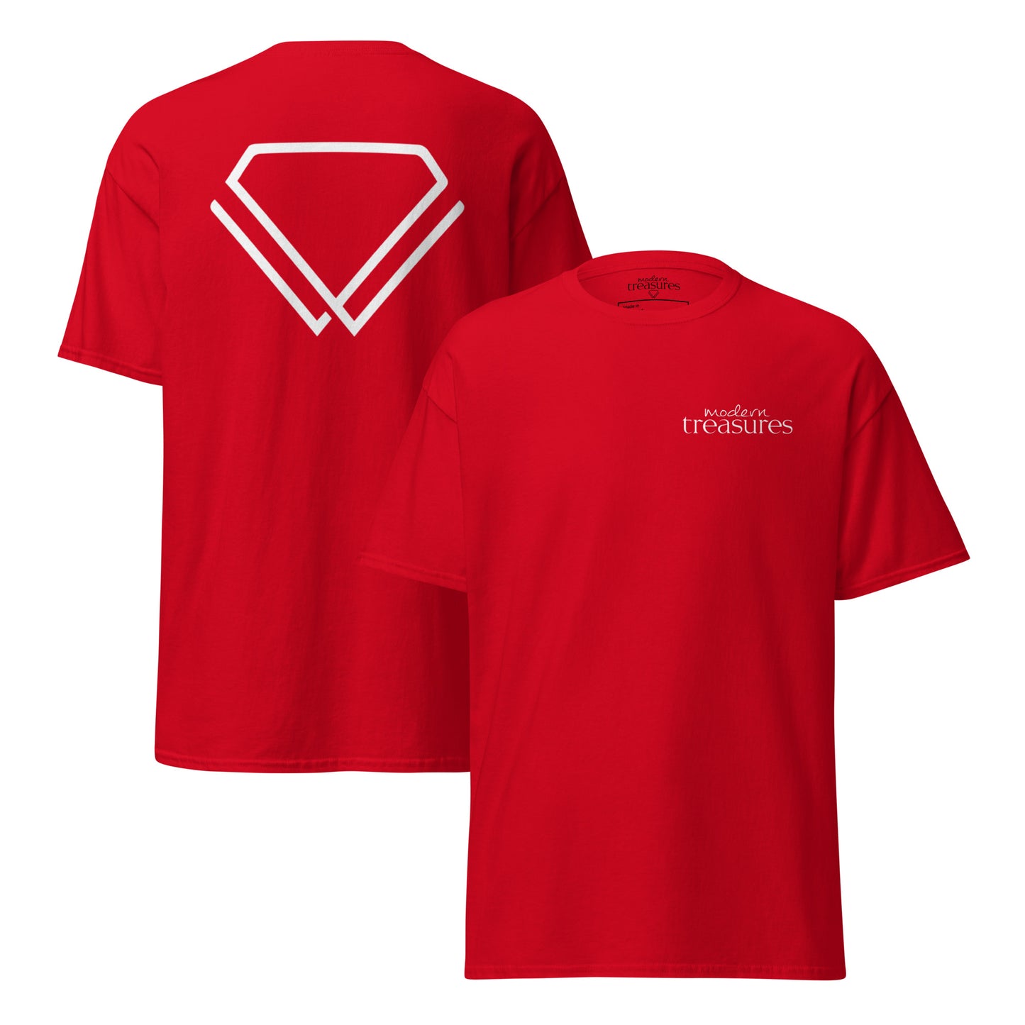 Modern Treasures - Crew T-Shirt (Red)