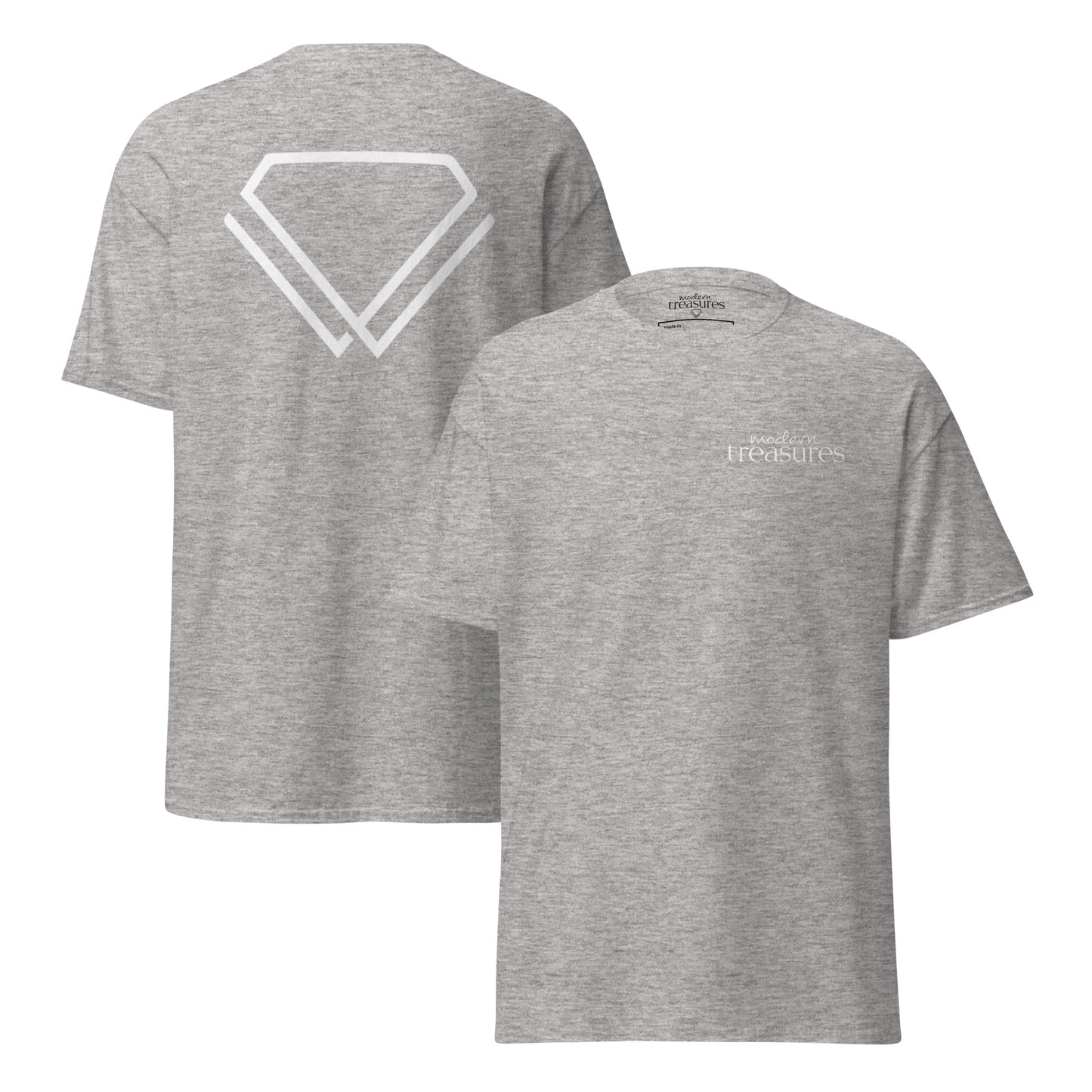 Modern Treasures - Crew T-Shirt (Sport Grey)
